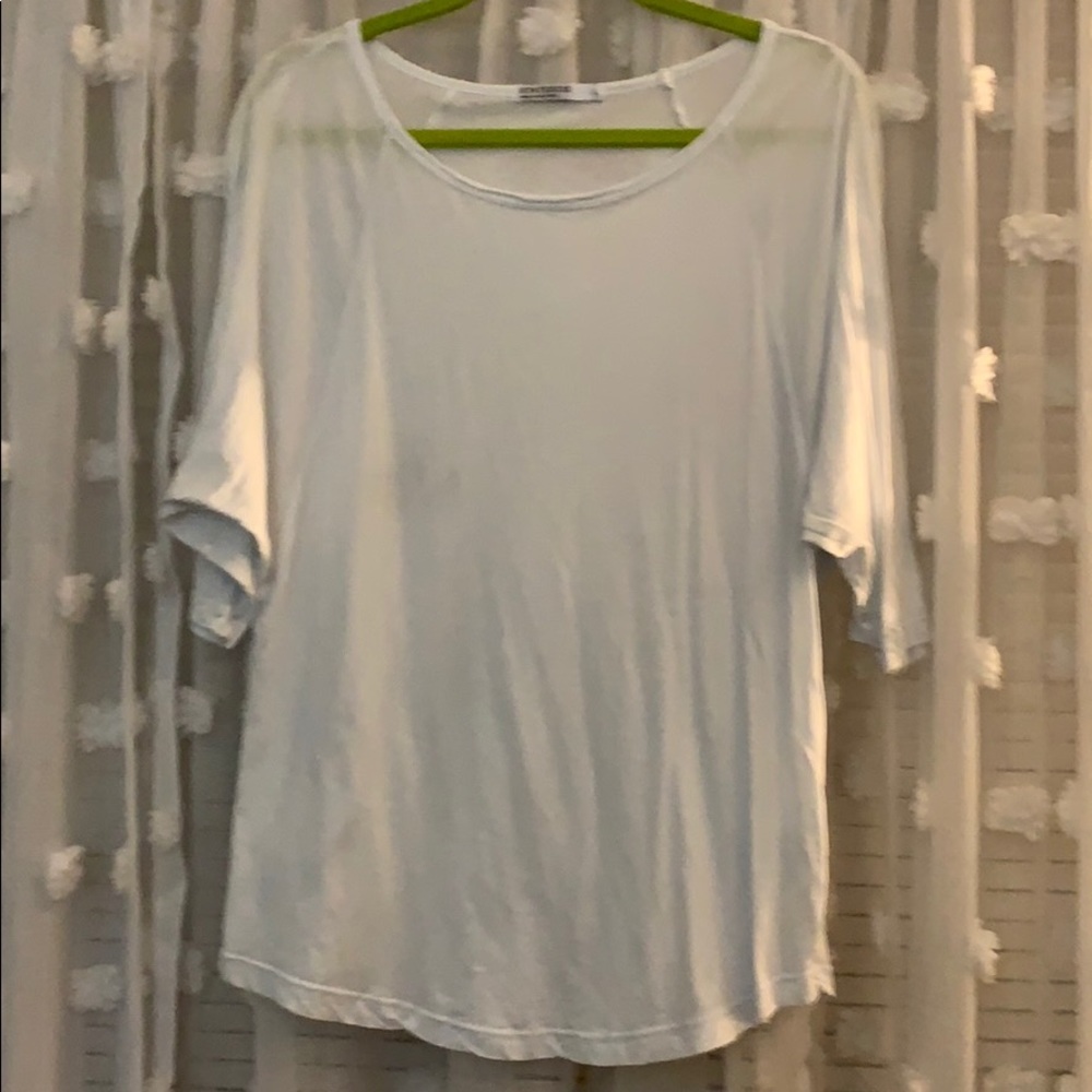 Stateside light blue top